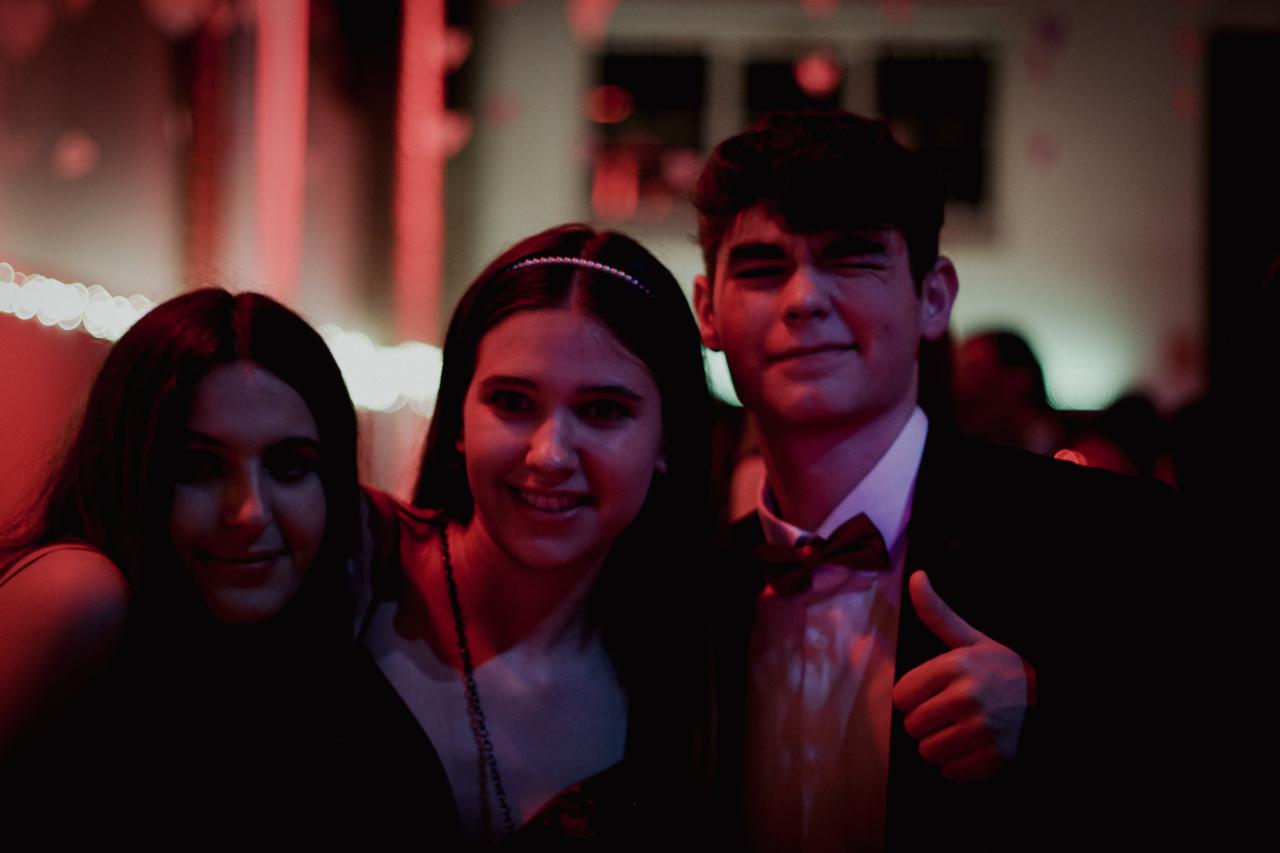 Schüler am Schulball
