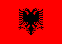 Albanische Flagge